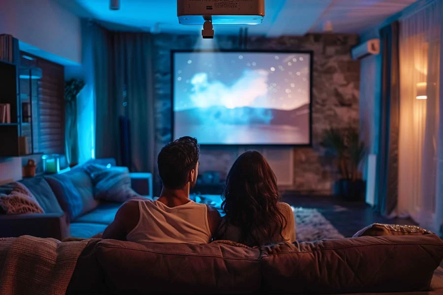 top rated outdoor movie projectors